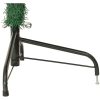 Halv plastgran med fot grön 240 cm PVC vidaXL 240 x 125 cm – miniatyr 7
