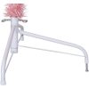 Halv plastgran med stativ rosa 210 cm PVC vidaXL 210 x 120 cm – miniatyr 7