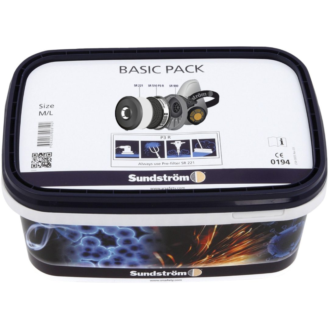 Halvmask SR 900 M Basic Pack Sundström HALVMASK BASIC PACK SR 900 M