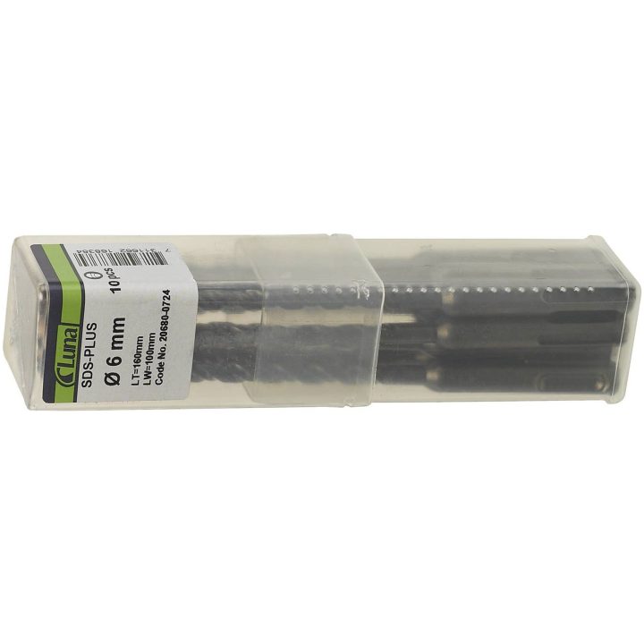Hammarborr med SDS Plus skaft Luna HAMMARBORR SDSPLUS 6,0X165 – bild 2