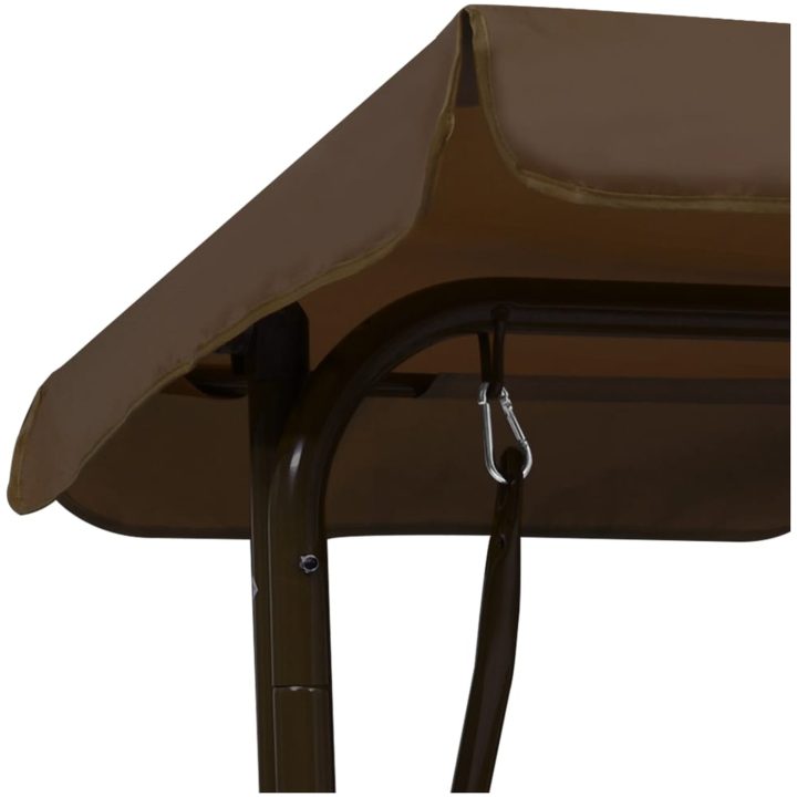Hammock för barn brun 115x75x110 cm tyg vidaXL – bild 5