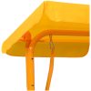 Hammock för barn gul 115x75x110 cm tyg vidaXL – miniatyr 6