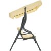 Hammock gräddvit vidaXL 170 x 110 x 153 cm – miniatyr 3