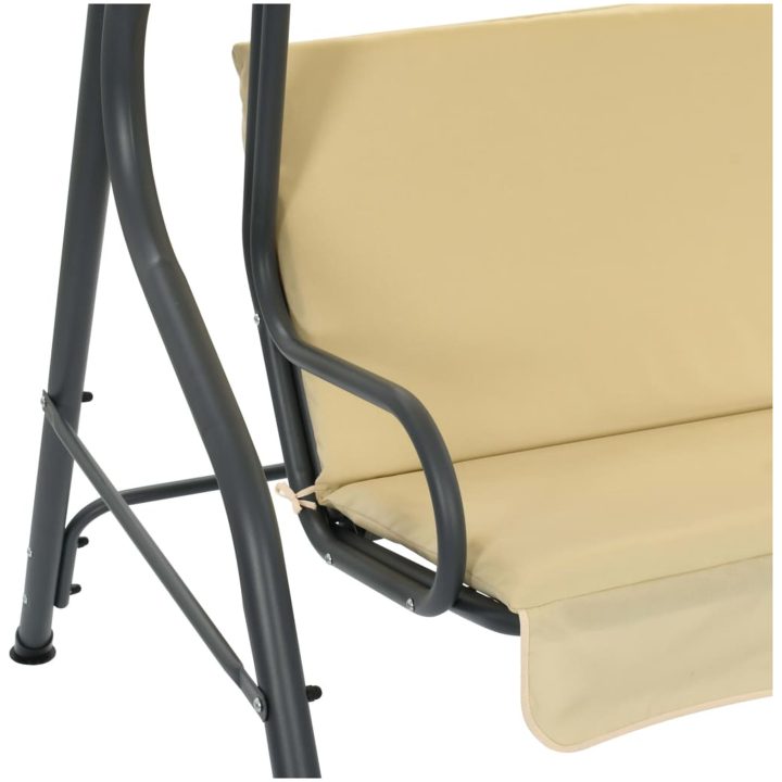 Hammock gräddvit vidaXL 170 x 110 x 153 cm – bild 4