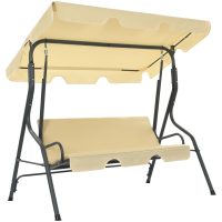 Hammock gräddvit vidaXL