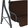 Hammock kaffebrun vidaXL 170 x 110 x 153 cm – miniatyr 5