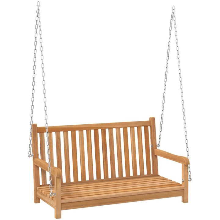 Hammock massiv teak vidaXL 114 x 60 x 64 cm – bild 2
