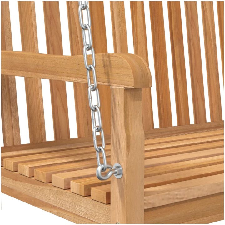 Hammock massiv teak vidaXL 114 x 60 x 64 cm – bild 6