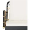 Hammock med dynor konstrotting och stål vidaXL 63 x 58 x 39 cm – miniatyr 9