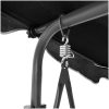 Hammock med tak svart vidaXL – miniatyr 4