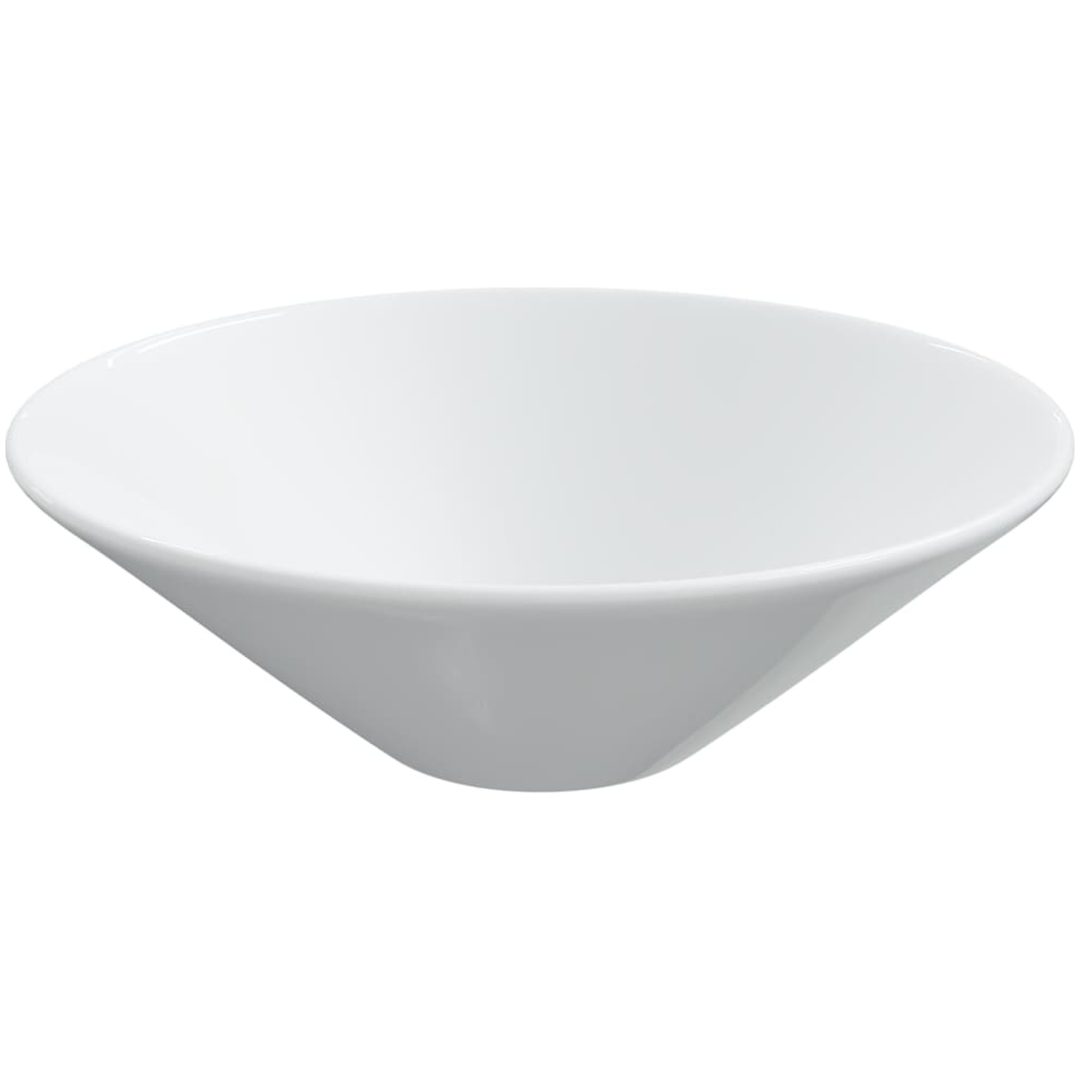 Handfat 2 st vit 42x42x14 cm keramik vidaXL – bild 4