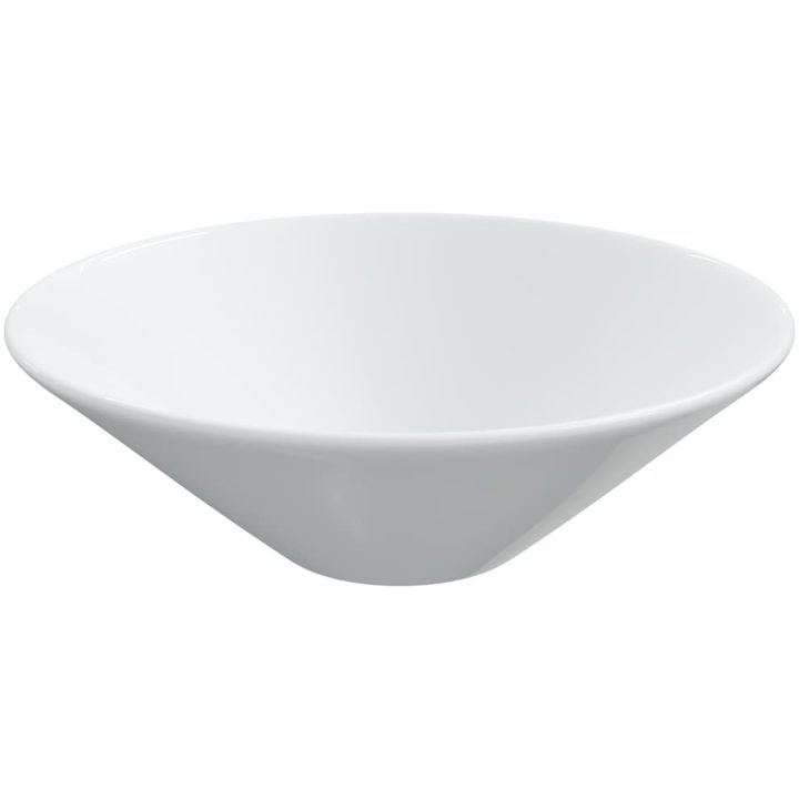 Handfat 2 st vit 42x42x14 cm keramik vidaXL – bild 4