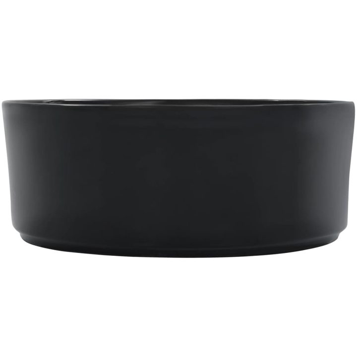 Handfat 36x14 cm keramik svart vidaXL – bild 4