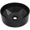 Handfat 36x14 cm keramik svart vidaXL – miniatyr 1