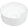 Handfat 36x14 cm keramik vit vidaXL – miniatyr 2