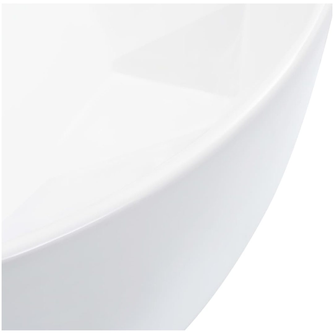 Handfat 36x14 cm keramik vit vidaXL – bild 5