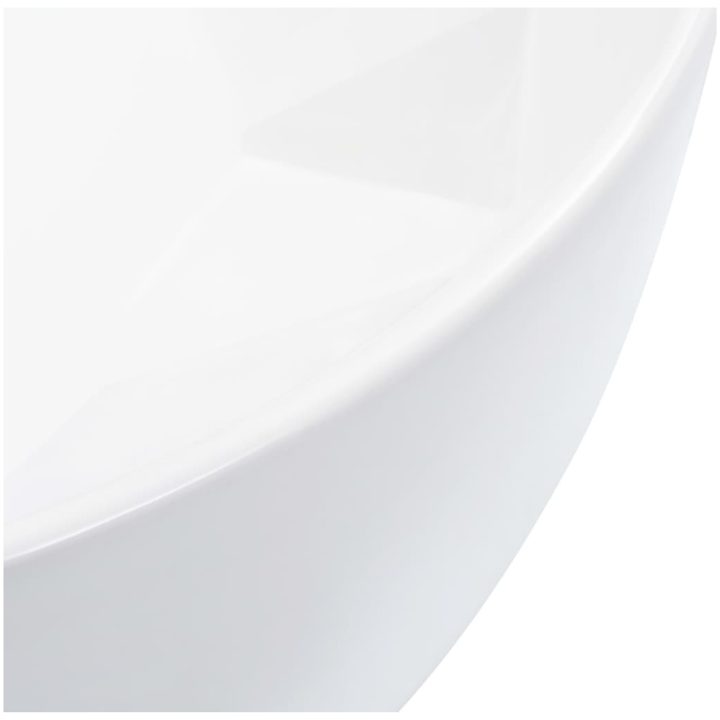 Handfat 36x14 cm keramik vit vidaXL – bild 5