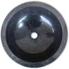 Handfat 40 cm marmor svart vidaXL – miniatyr 4