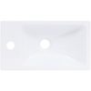 Handfat 400x220x90 cm SMC vit vidaXL – miniatyr 4