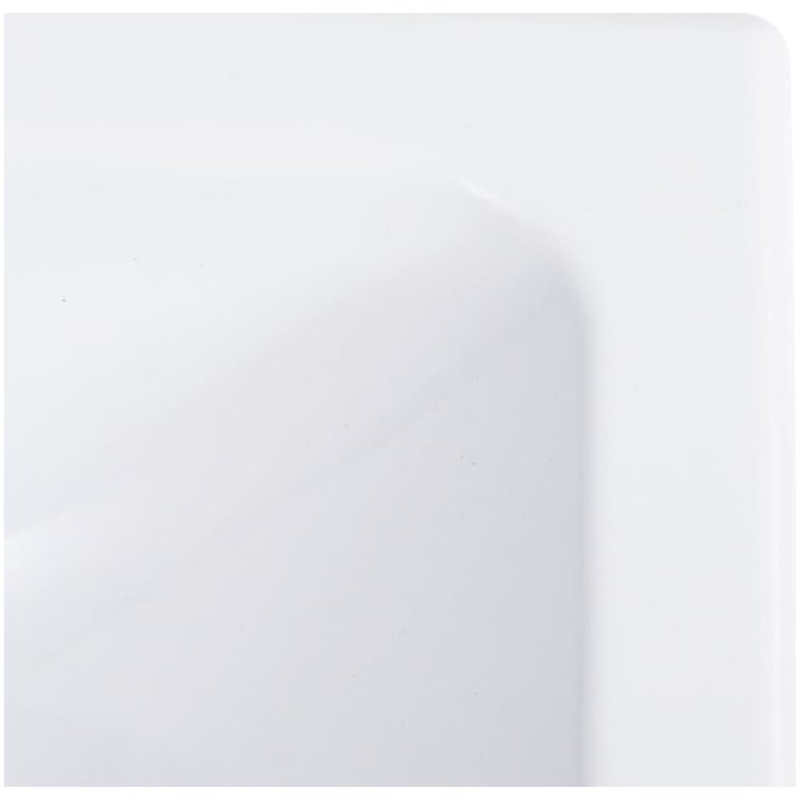 Handfat 400x220x90 cm SMC vit vidaXL – bild 5