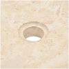 Handfat 40x12 cm marmor gräddvit vidaXL – miniatyr 7
