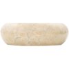 Handfat 40x12 cm marmor gräddvit vidaXL – miniatyr 2