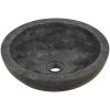Handfat 40x12 cm marmor svart vidaXL – miniatyr 2