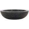Handfat 40x12 cm marmor svart vidaXL – miniatyr 3