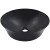Handfat 41x12,5 cm keramik svart vidaXL – miniatyr 1