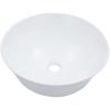 Handfat 41x12,5 cm keramik vit vidaXL – miniatyr 2