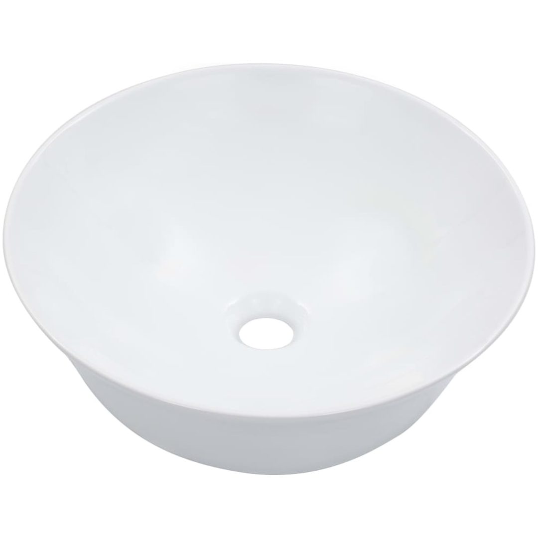 Handfat 41x12,5 cm keramik vit vidaXL – bild 2