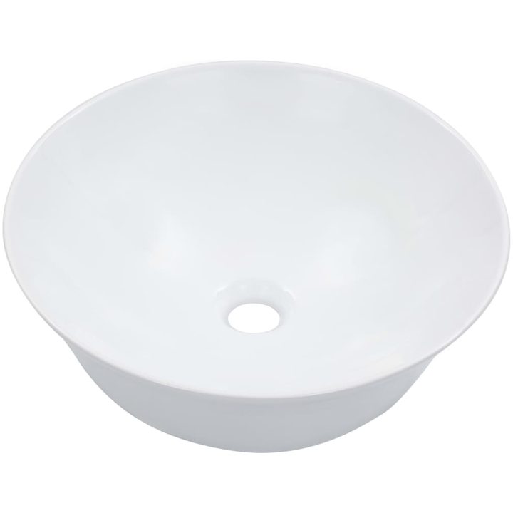 Handfat 41x12,5 cm keramik vit vidaXL – bild 2