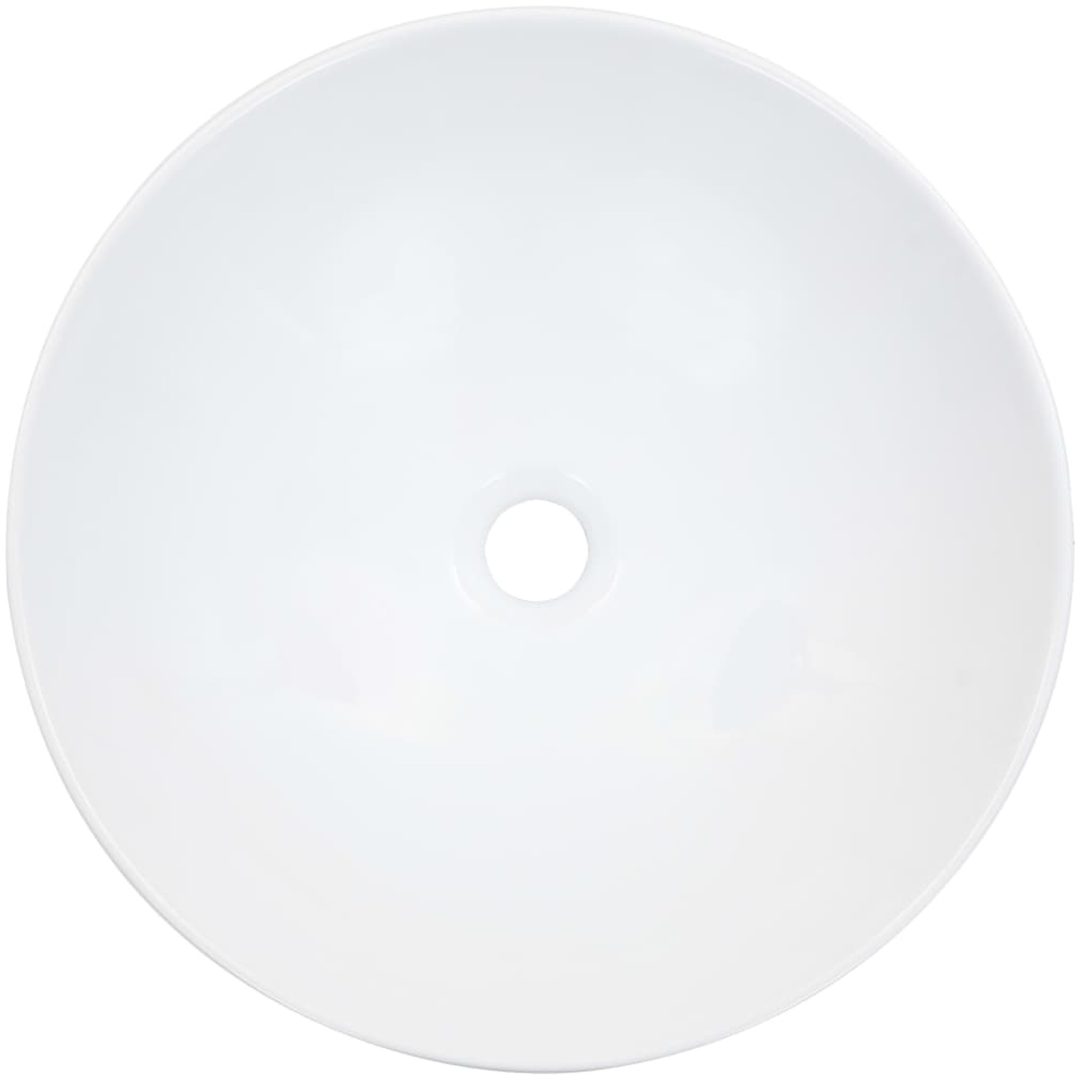Handfat 41x12,5 cm keramik vit vidaXL – bild 3