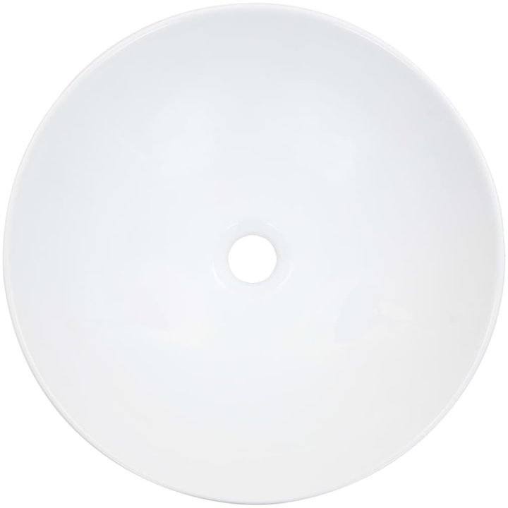 Handfat 41x12,5 cm keramik vit vidaXL – bild 3