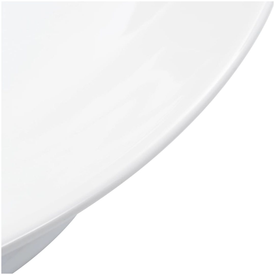 Handfat 41x12,5 cm keramik vit vidaXL – bild 5