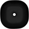 Handfat 42,5x42,5x14,5 cm keramik svart vidaXL – miniatyr 4