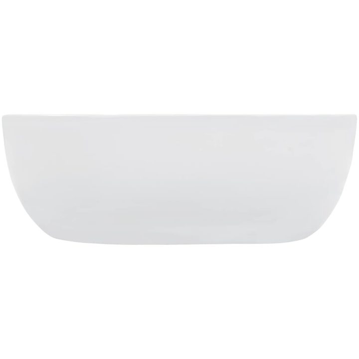 Handfat 42,5x42,5x14,5 cm keramik vit vidaXL – bild 3