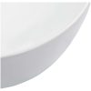Handfat 42,5x42,5x14,5 cm keramik vit vidaXL – miniatyr 5