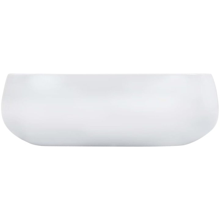 Handfat 44,5x39,5x14,5 cm keramik vit vidaXL – bild 4