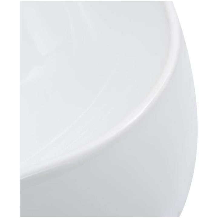 Handfat 44,5x39,5x14,5 cm keramik vit vidaXL – bild 5