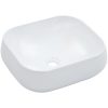 Handfat 44,5x39,5x14,5 cm keramik vit vidaXL – miniatyr 1