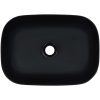 Handfat 45,5x32x13 cm keramik svart vidaXL – miniatyr 4