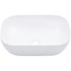 Handfat 45,5x32x13 cm keramik vit vidaXL – miniatyr 2