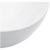 Handfat 45,5x32x13 cm keramik vit vidaXL – miniatyr 5