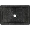 Handfat 45x30x12 cm marmor svart högglans vidaXL – miniatyr 4