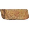 Handfat 45x35x15 cm fossilsten gräddvit vidaXL – miniatyr 2