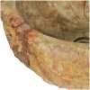Handfat 45x35x15 cm fossilsten gräddvit vidaXL – miniatyr 3