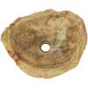 Handfat 45x35x15 cm fossilsten gräddvit vidaXL – miniatyr 7