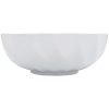 Handfat 46x17 cm keramik vit vidaXL – miniatyr 4