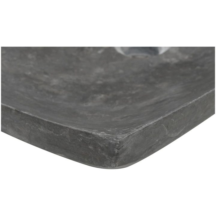 Handfat 50x35x12 cm marmor svart vidaXL – bild 6
